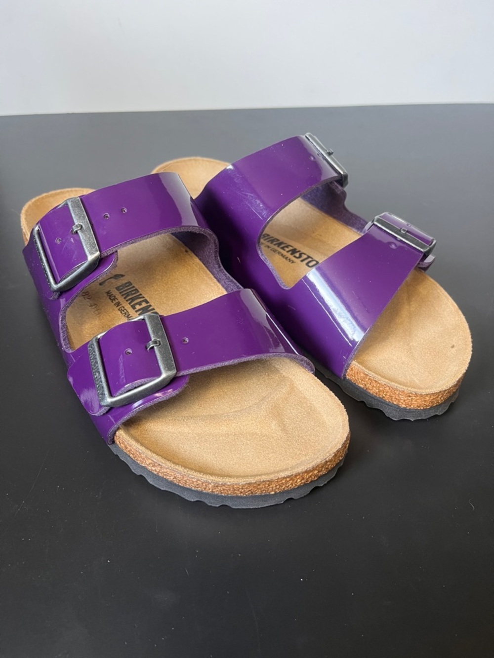 Birkenstock Purple Two-Strap Sandals